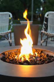 How To Hide A Propane Tank From Your Patio S Fire Pit The Diy Playbook Rustic Fire Pits Fire Pit Fire Pit Backyard
