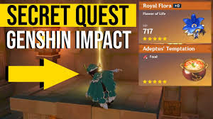 Genshin Impact Secret Quest 5 Star Artifact Guide Youtube