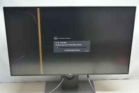 Using a dell pc monitor with other computer, no issue's this morning but now there is a message on the monitor that reads, monitor is in power save mode not a clue what to do to fix this, cables checked and all plugged in correctly and snug. Dell Ultrasharp U2718q 27in 4k Led Backlit Ips Monitor For Sale Online Ebay