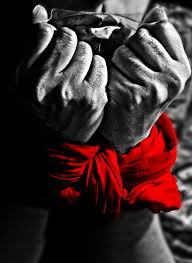 Black And White Photography With Red Color Splash Speak Up For Peace Black And Red Black And White Selective Color Photography