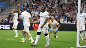 Photo OM. Pape Diouf premier but au Vel' dpart... Djibril Ciss replonge ...