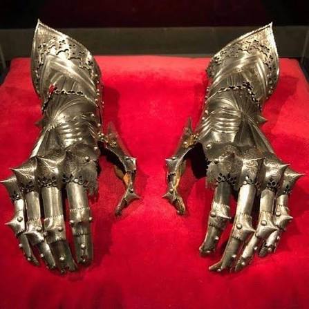 Armored Gauntlets of Holy Roman Emperor Maximilian I