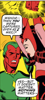 Mephisto theory a little more viable. Sneak Peek Scarlet Witch And Vision In Love