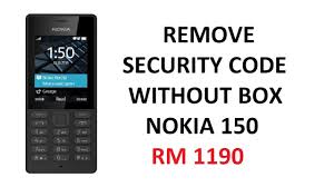 June 30, 2015 at 2:21 pm. Nokia 150 Rm 1190 Security Code Remove Without Box Youtube