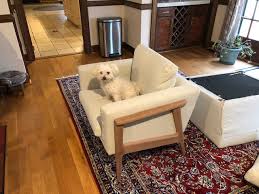 Koarp Armchair Upgraded In A Very Very Good Way Ikea Hackers Armchair Ikea Armchair Ikea Hackers