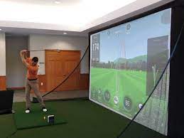 Best Complete Skytrak Golf Simulator Packages Priced Around 3500 In 2021 Golf Simulator Room Home Golf Simulator Golf Simulator Screen