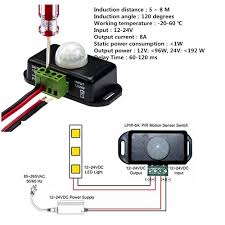 Buy the latest motion detector alarm gearbest.com offers the best motion detector alarm products online shopping. Automatic Dc 12v 24v 8a Infrared Pir Motion Sensor Led Light Switch 5 8m Buy From 6 On Joom E Commerce Platform