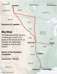 The controversial keystone pipeline project has been at the center of an environmental battle since the year 2008. Nebraska Regulators Approve Keystone Xl Pipeline Wsj