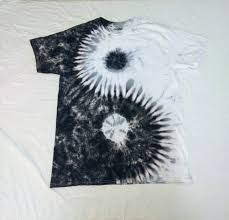 Black And White Tie Dye T Shirt Pin On Sold