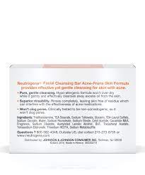 To use bar soap explains zilka, get the bar wet and rub it between your hands to get a soapy lather. Facial Cleansing Bar For Acne Prone Skin Neutrogena