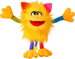 Isn't it weird that when you become better friends with someone you're like more comfortable eating each other's leftovers??? Living Puppets Handpuppe Monster Schickimicki W816 Handpuppen De