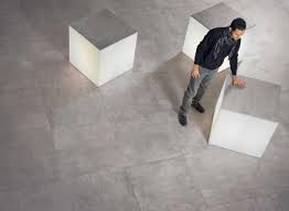 Design studio specialized in high end ceramic tile collections. Emil Ceramica On Square Cemento 80x80 Cm 803b8r E1nw Casa39 De