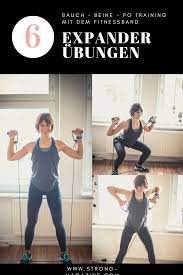 Sie hätten gerne einen flachen bauch, einen straffen po und schlanke beine? Expander Ubungen Workout Mit Dem Fitnessband