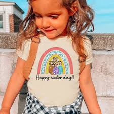 Happy Easter Day Christian Kid T-Shirt Sale