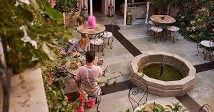 There are plenty of different approaches you can take to decorating your patio with moroccan furnishings and accessories. Port Lympne Hotel Moroccan Courtyard The Aspinall Foundation