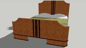 All pieces shown are available for custom reproduction including. Art Deco Bed 3d Warehouse