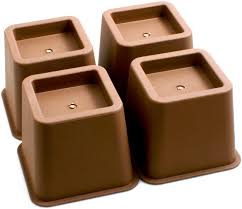 Acquista online irrigatore statico da giardino cilli con alzata da 10 cm. Design61 Rialzo Per Mobili Altezza Ca 10 Cm 4 Pezzi Per Piedi Fino A 68 X 68 Mm Colore Marrone Amazon It Casa E Cucina