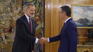 El rey Felipe VI propone a Pedro Sánchez candidato a la investidura como  presidente de España - Altavoz