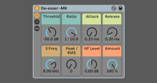The most popular versions of the tool 9.1, 9.0 and 8.3. De Esser For Ableton Live Free Download