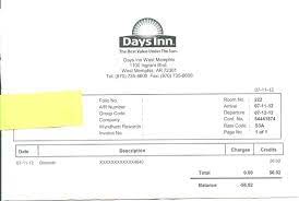 However, some motel 6 deals don't have a definite end date, so it's possible the promo code will be active until motel 6 runs out of inventory for the promotional item. Free 5 Hotel Receipt Forms In Pdf