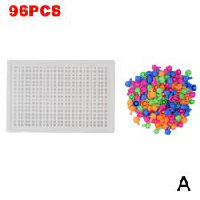 NEW 96/296 capsules Mushroom nail spelling board combination children  clever nail toys puzzles I3P4 - Walmart.com