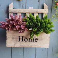 Check spelling or type a new query. Wall Hanging Flower Pot Fashionable Handmade Wooden Flower Basket For Home Decoration Flower Pots Planters Aliexpress