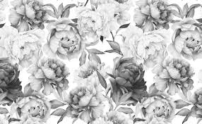 Find & download free graphic resources for black floral pattern. Bold Floral Pattern Wallpaper For Walls Clara Black White