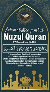 Dalam berbagai pendapat, nabi muhammad saw menerima wahyu pertama pada 17 ramadhan 12 sh. Sk Stars Online Selamat Menyambut Nuzul Al Quran 17 Ramadhan 1440h