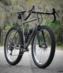 bearclaw bicycle co on instagram beauxjaxon with velocityusa dually 27 5 rims built up on industry nine hubs with schwa bicycle bike camping gravel bike