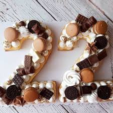 Pin By Afcha Randrianarivelo On Birthday Cake Vanilla Ideen 22nd Birthday Cakes Number Birthday Cakes Number Cakes