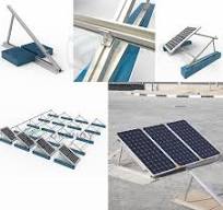 Customized Adjustable Tripod Aluminum Solar Flat Roof ...