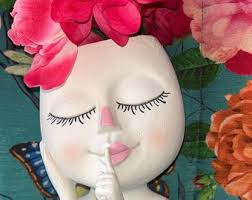 Unique Planter, Plant Head, Window Sill, Table, Desk, Plant Lover, Will  Make Your Day, Best Gift, Unique Gift!