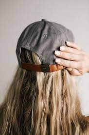 Amy Ballcap Light Grey Hats For Women Hat Hairstyles Baseball Hat Style