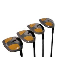 Golf Clubs Senior Mens Sv3 Yellow Square Fairway 3 5 7 9 Wood Set Golf Clubs Right Handed Senior Flex With Mens Senior Size Black Pro Ve Golf Clubs Golf Flex