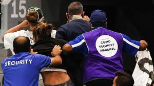 Wife jelena is the director of the novak djokovic charity foundation which aims to enhance the serbian education system to improve the lives of children. Australian Open 2021 Fan Ejected Protest Final Interrupted Novak Djokovic Vs Daniil Medvedev