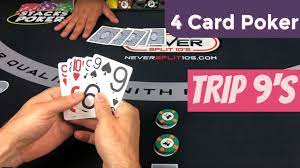 Join the card player poker tour. Stacks 4 Card Poker Trips Youtube