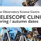 TELESCOPE CLINIC for Adults at The Observatory event image