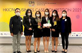 HKU Business School teams won the 1st runner-up in HKICPA Business Case  Competition 2021