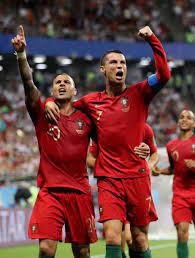 Ricardo Quaresma Of Portugal Celebrates With Teammate Cristiano Ronaldo After Scoring His Team S Fi Ronaldo Videos Cristiano Ronaldo Cristiano Ronaldo Juventus