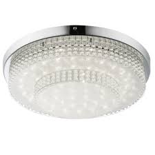 Mit sceneswitch led können sie zwischen weichem weißlicht, tageslicht oder gedimmtem licht wählen, ohne das leuchtmittel wechseln zu müssen. Led Decken Leuchte Wohnzimmer Kristall Effekt Lampe Kuchen Strahler Rund Globo 48213 24 Kaufen Bei Www Etc Shop De Gmbh Co Kg