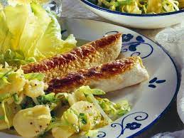 Fried Wollwurst with Potato Salad recipe | Eat Smarter USA