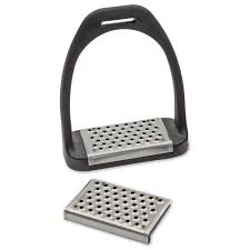 Shires Plastic Stirrup Irons With Metal Tread