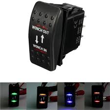 At this time we're pleased to announce we. 12v 7 Pin 20a Winch In Out On Off On Arb Rocker Switch Car Boat 4 Colors Led Alexnld Com
