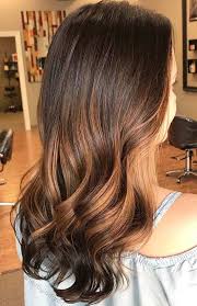 If you're dying your hair with a traditional ombre (lighter ends), then apply the hair dye to all the bleached sections of hair and just a bit further up your strands as well. 30 Breathtaking Ideas For Styling Your Caramel Highlights