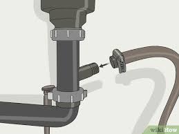 The drain hose is the tube that links the dishwasher with your garbage disposal. 4 Ways To Install A Built In Dishwasher Wikihow