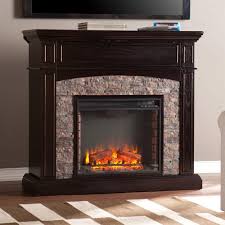 Create a warm and cozy ambiance to your home, whether it's in a city apartment or countryside cottage, with the beautiful drumbare corner electric fireplace by alcott hill®. Black Corner Or Flat Wall Electric Fireplaces At Lowes Com