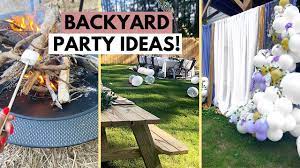 Dollar tree is perfect for that generic table decor. Backyard Party Ideas Affordable Backyard Decor Fire Pit And Fun Dollar Tree Walmart Youtube