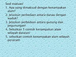 Kenampakan Alam Ppt Download