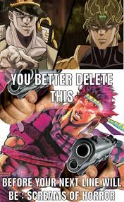 No No N O Jojo Bizzare Adventure Jojo Bizarre Jojo Memes