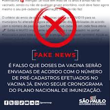 A pesquisa vai aplicar uma dose ajustada (meia dose) da vacina astrazeneca na população fora já temos até o início desta coletiva (14h) 8 mil vianenses que já iniciaram o cadastro, disse o secretário. Governo Do Estado De Sao Paulo E Falso Que O Governo De Sp Ira Realizar A Distribuicao De Doses Da Vacina Contra O Coronavirus De Acordo Com Estatisticas Do Pre Cadastro